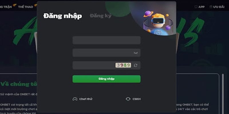 Đăng Nhập Bạn điền thông tin đăng nhập theo form mẫu của hệ thống